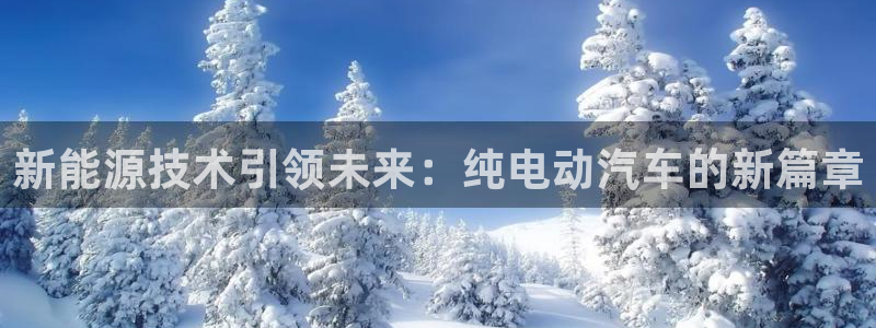 球盟会官网：新能源技术引领未来：纯电动汽