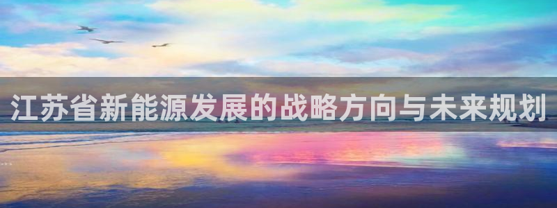 球盟会APP下载：江苏省新能源发展的战略