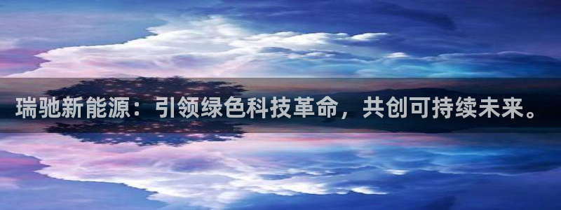 球盟会qm8597：瑞驰新能源：引领绿色