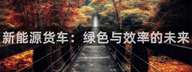 球盟会qmh官网：新能源货车：绿色与效率